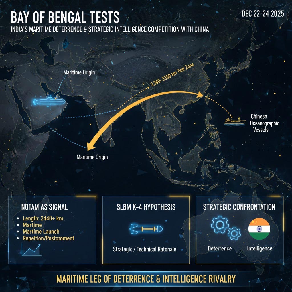 Испытания в Бенгальском заливе
