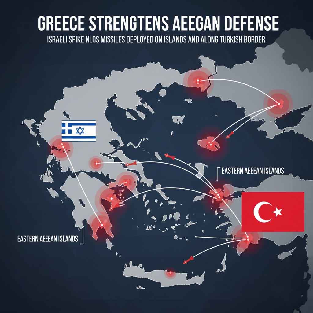 Греция усиливает оборону Эгейского моря